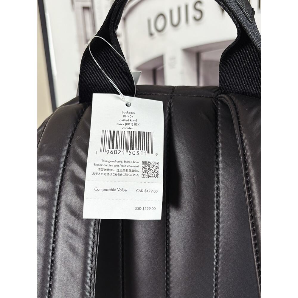 kate spade Quilted Black Backpack - Picture 5 of 8